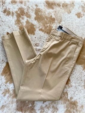 36x32 Banana Republic Emerson Chino Khaki Pants Slim Straight